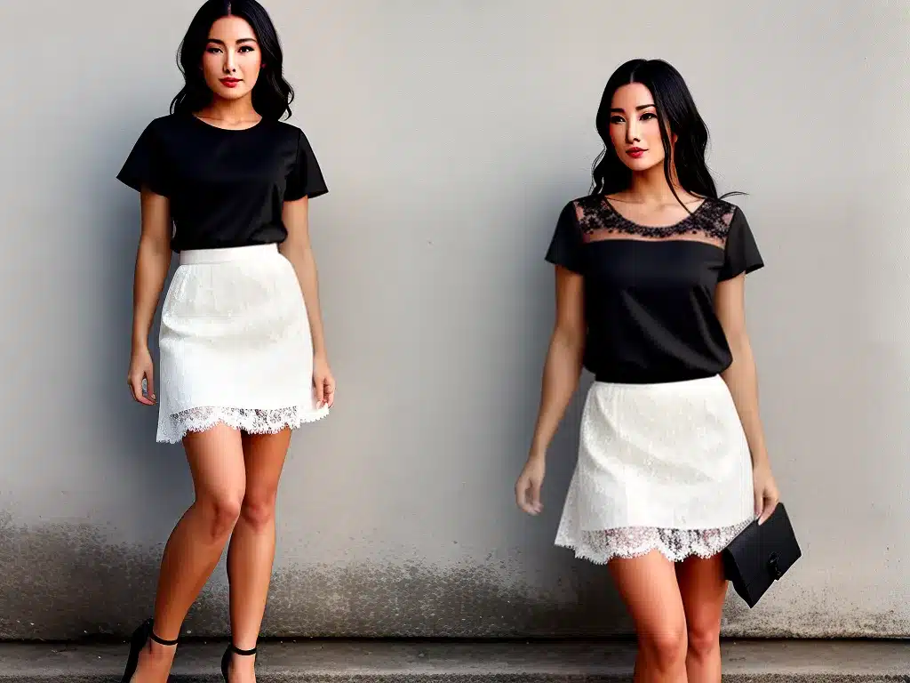 Dicas moda saias renda alencon 1