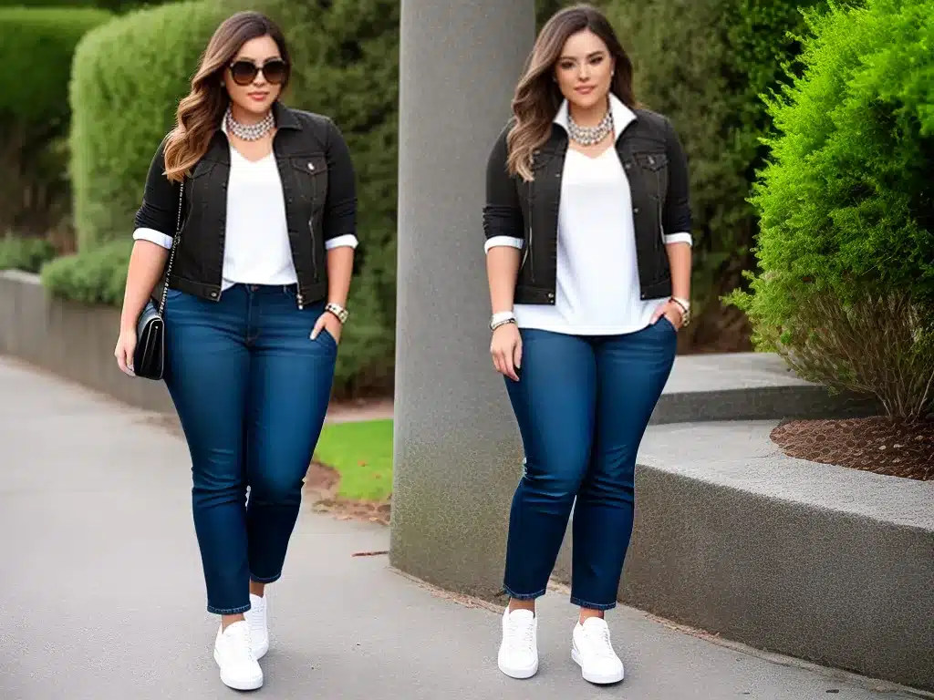 Dicas montando look plus size com pecas basicas Dicas montando look plus size com pecas basicas