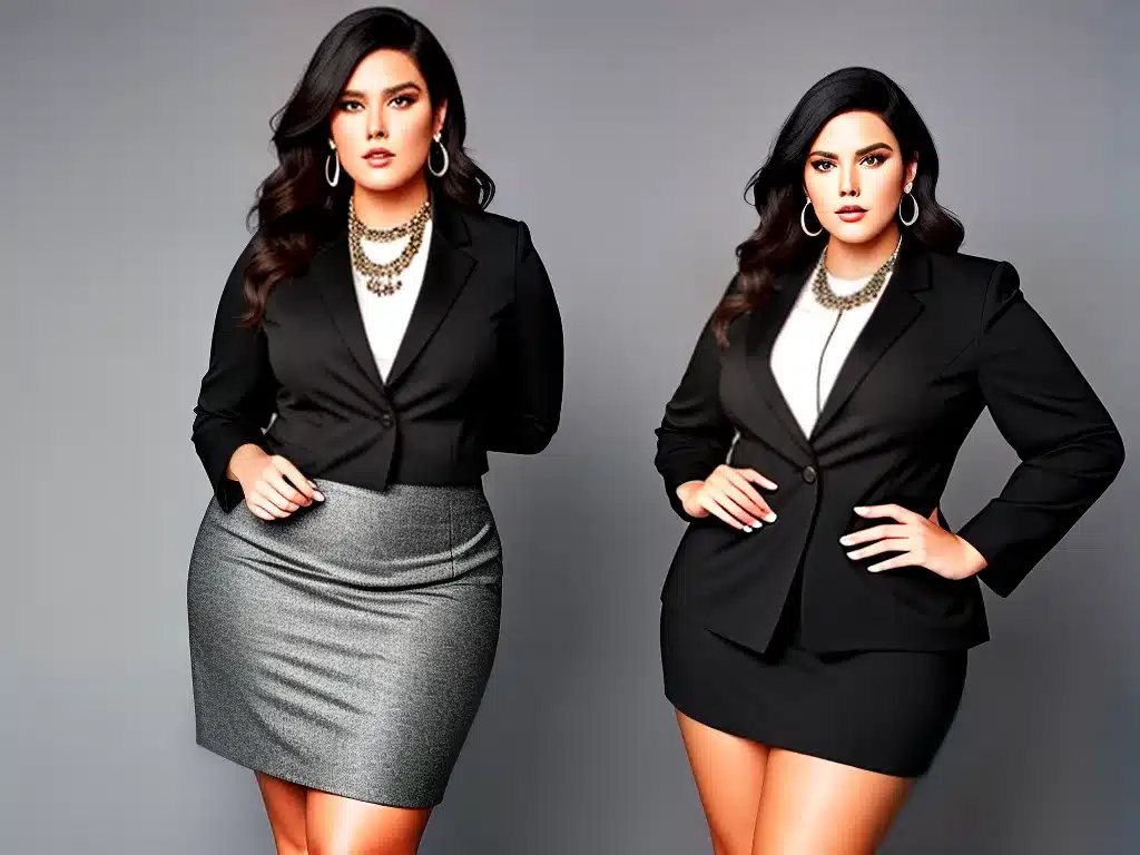 Dicas plus size moda executiva dicas look elegante 2 Dicas plus size moda executiva dicas look elegante 2