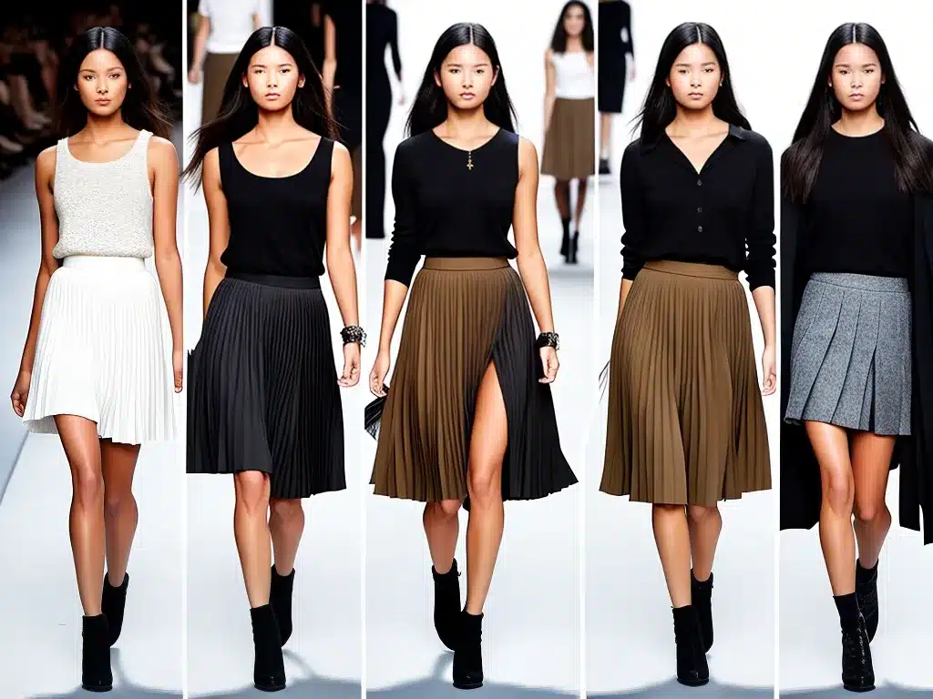 Fotos a importancia das saias na moda das modelos 4