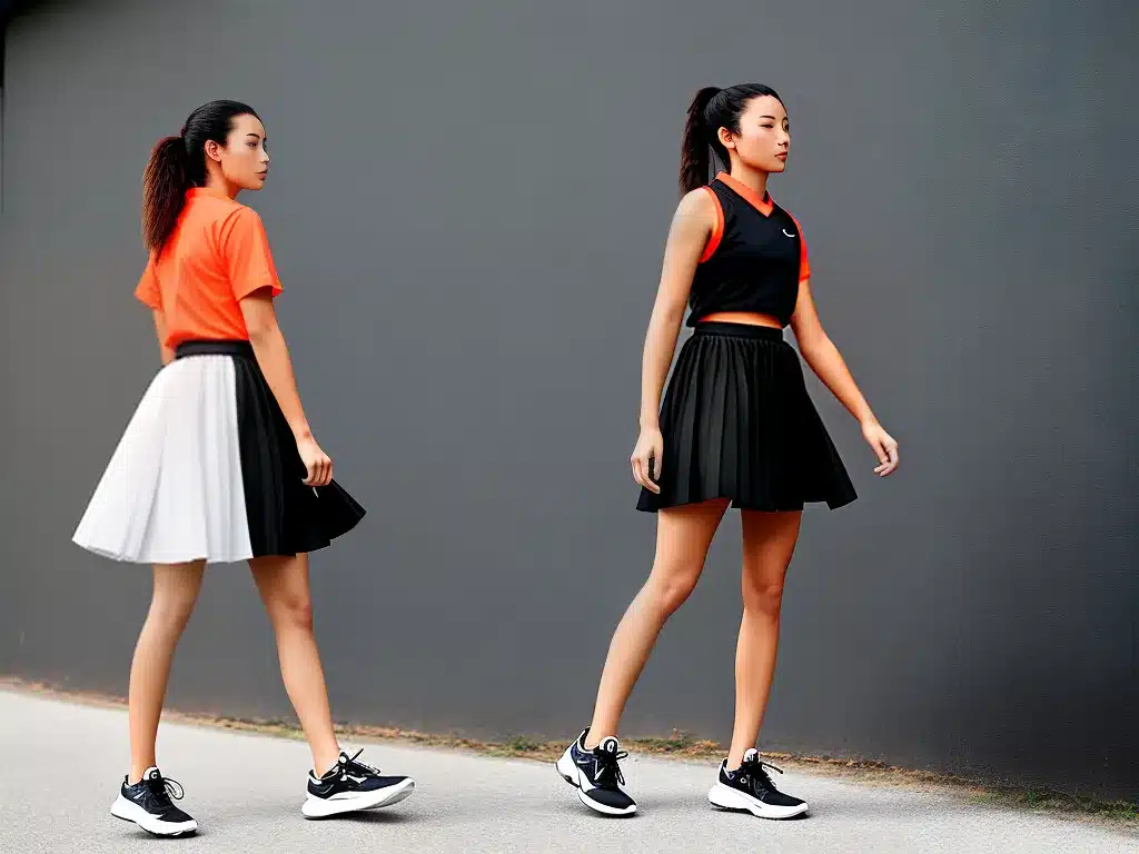 Fotos a influencia das saias na moda esportiva 4