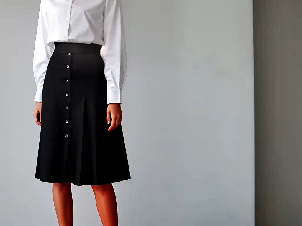 Fotos a influencia das saias na moda minimalista 2