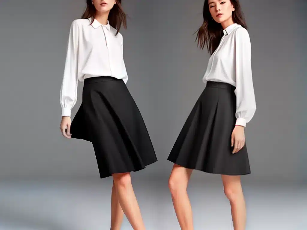 Fotos a influencia das saias na moda minimalista 3