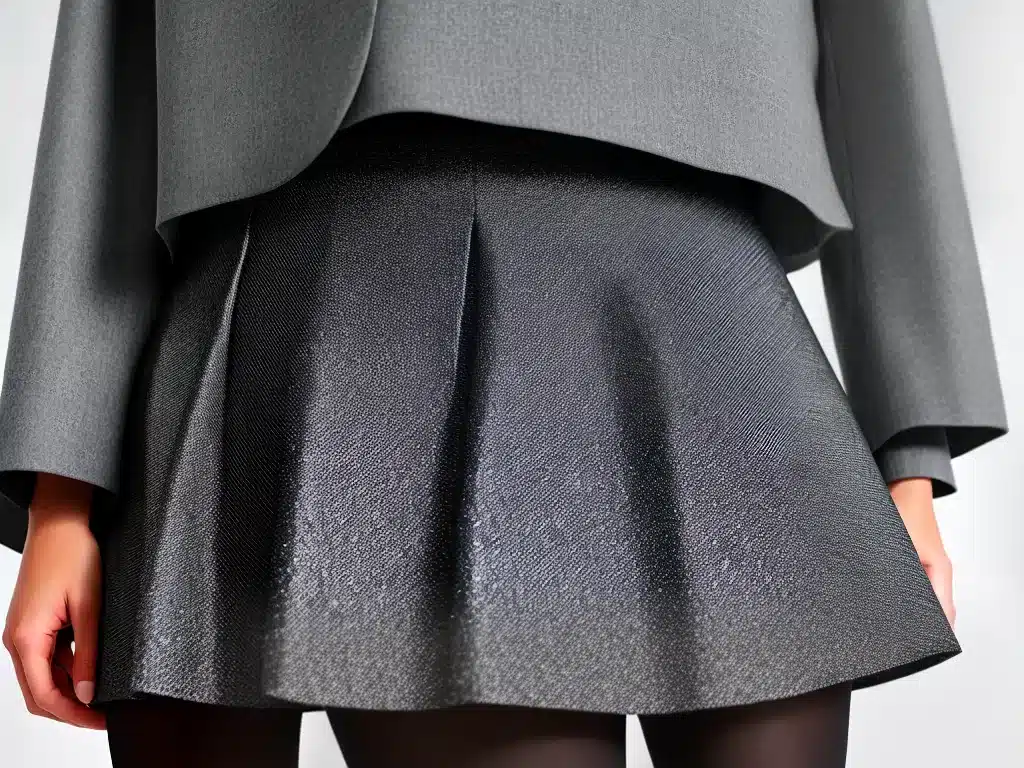 Fotos a influencia das saias na moda monocromatica 1