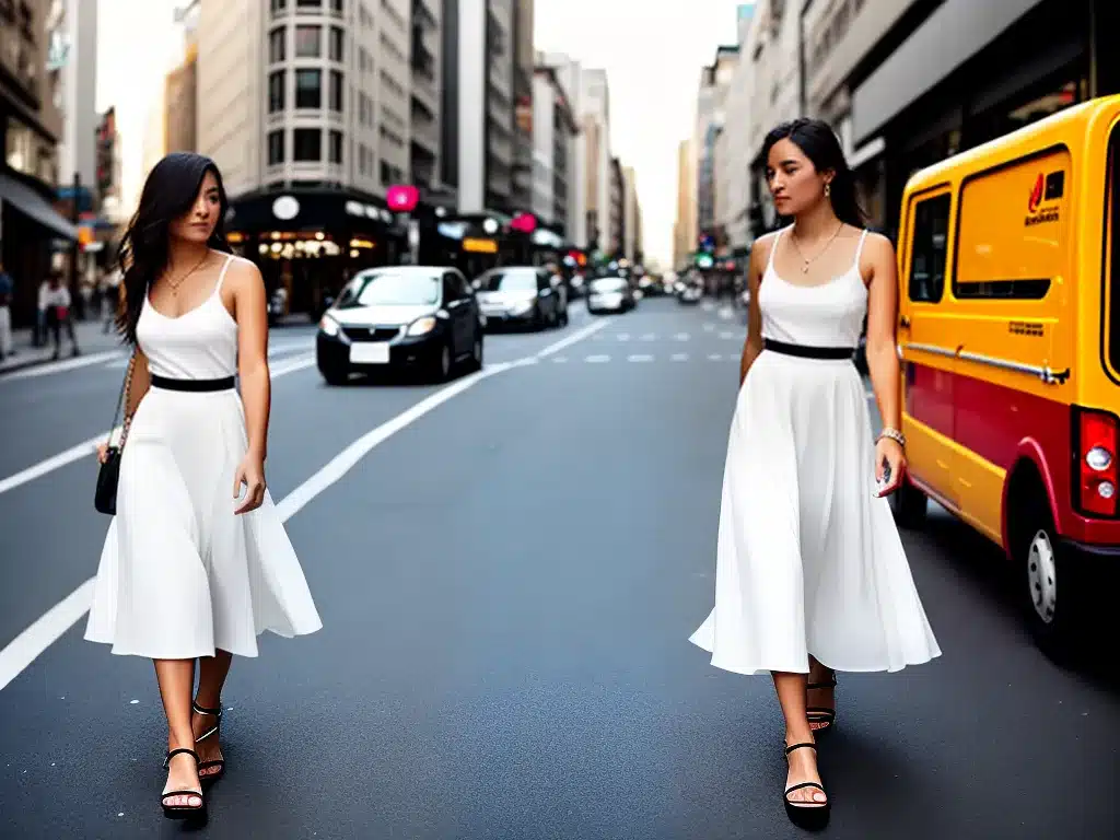 Fotos a moda das saias de crepe 3