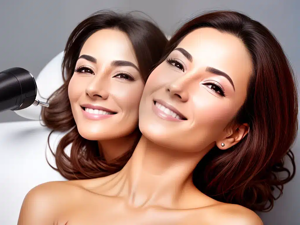 Fotos beneficios peeling laser rejuvenescimento facial 4