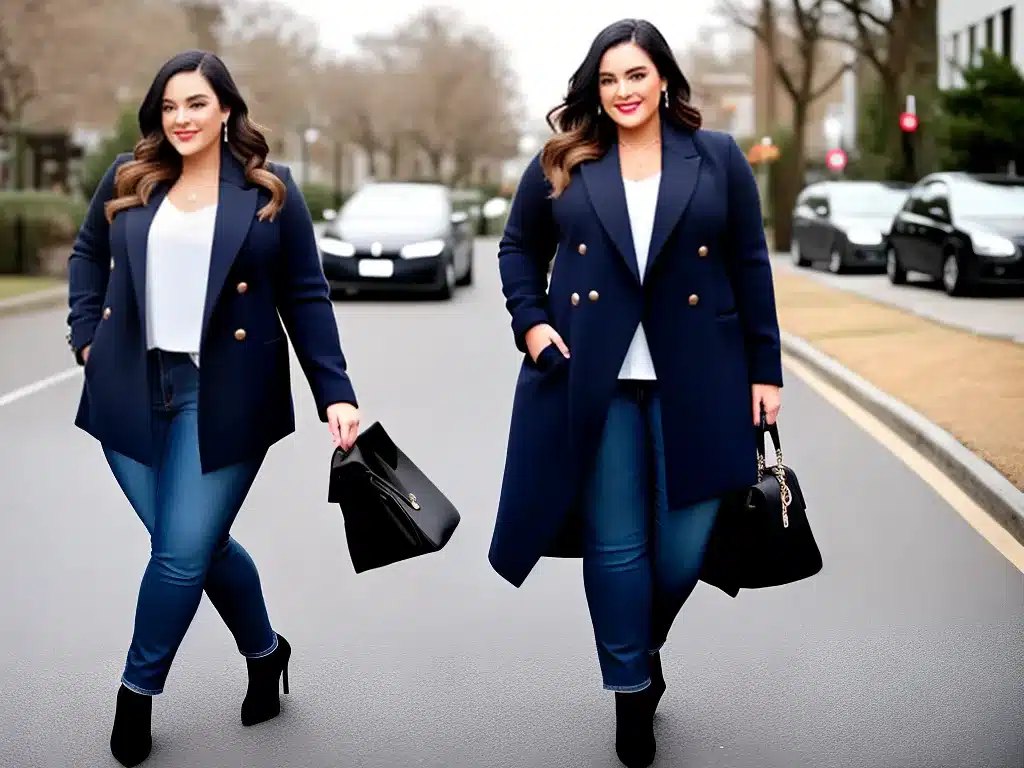 Fotos blazers e casacos plus size para ocasioes 2