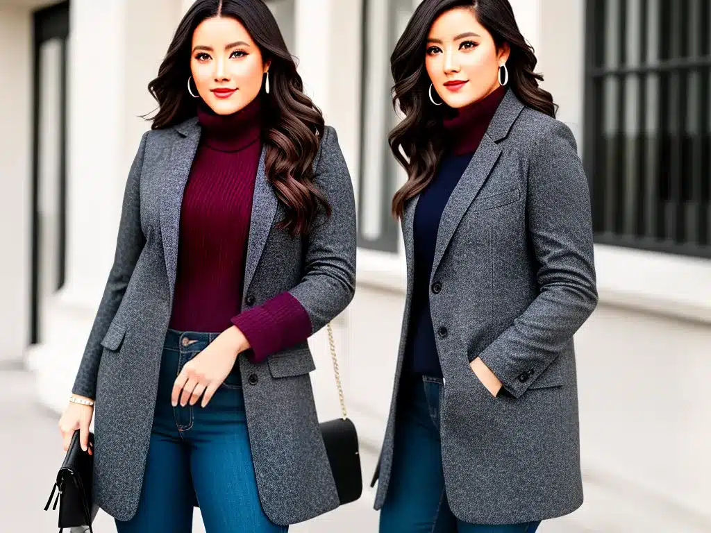 Fotos blazers e casacos plus size para ocasioes 3