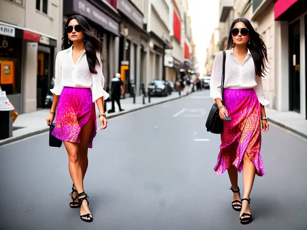 Fotos dicas de estilo saias estampas penas 2