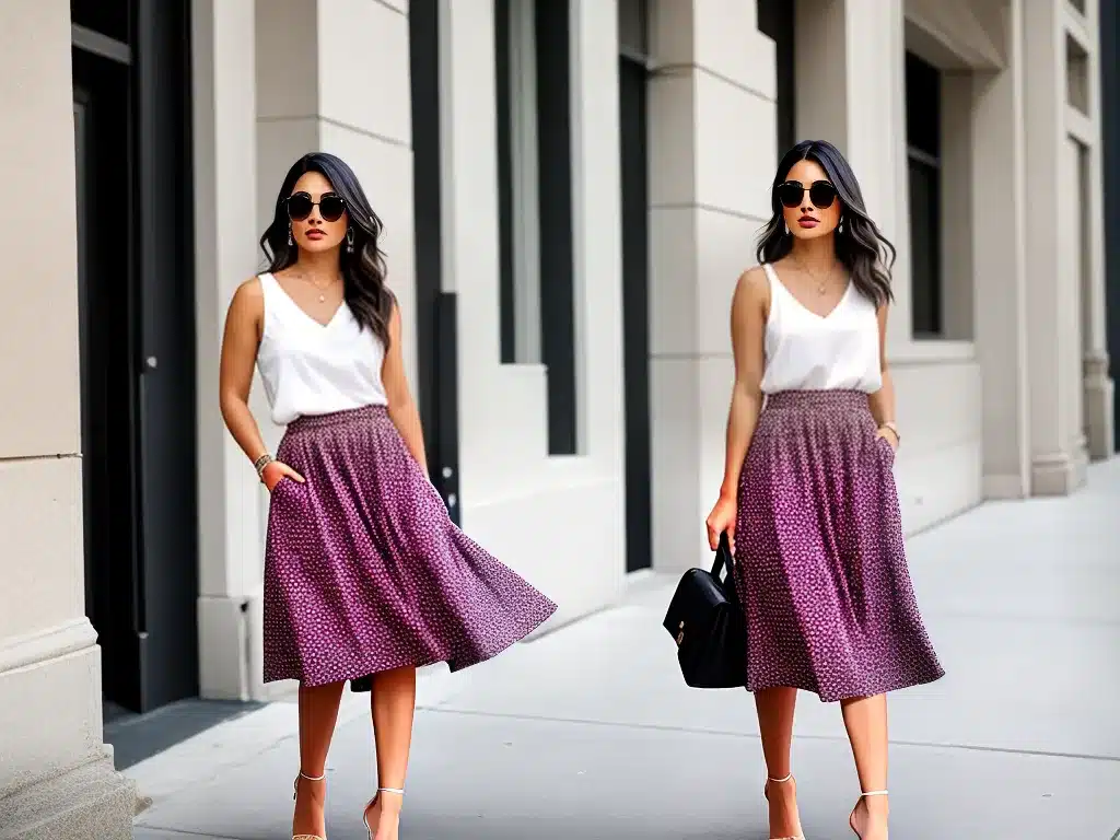 Fotos dicas de estilo saias estampas penas 3