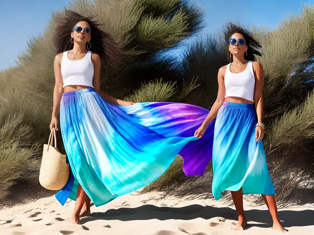 Fotos dicas estilo saias estampas tie dye 3 1