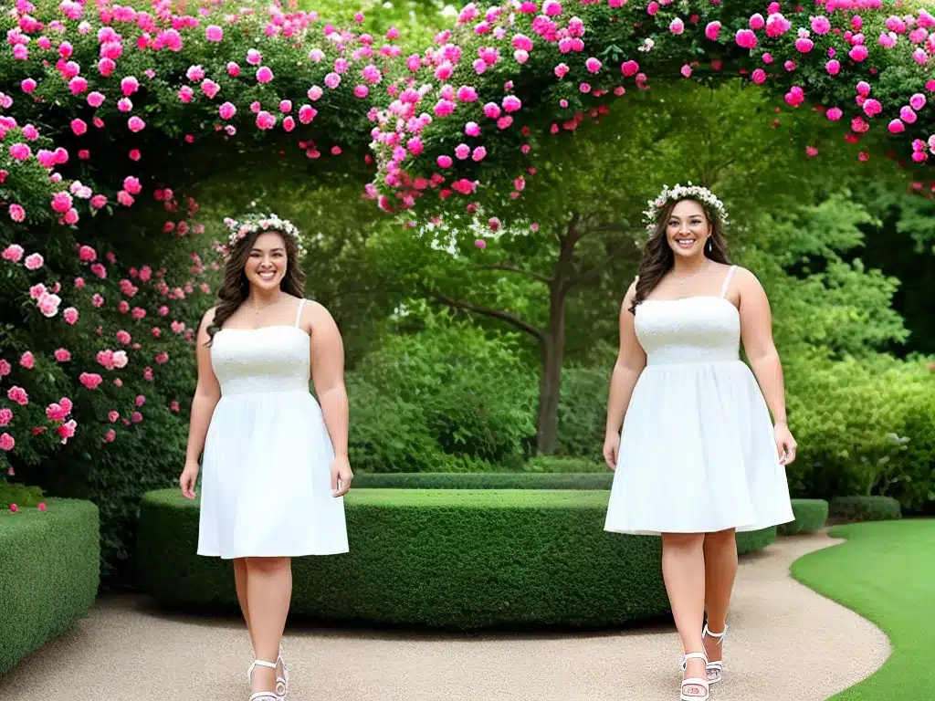 Fotos dicas look plus size romantico 3 1