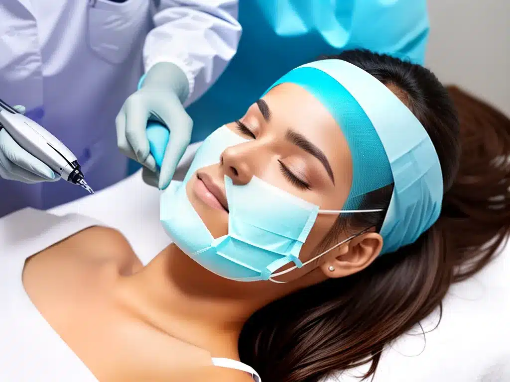 Fotos escolhendo profissional para peeling laser 2