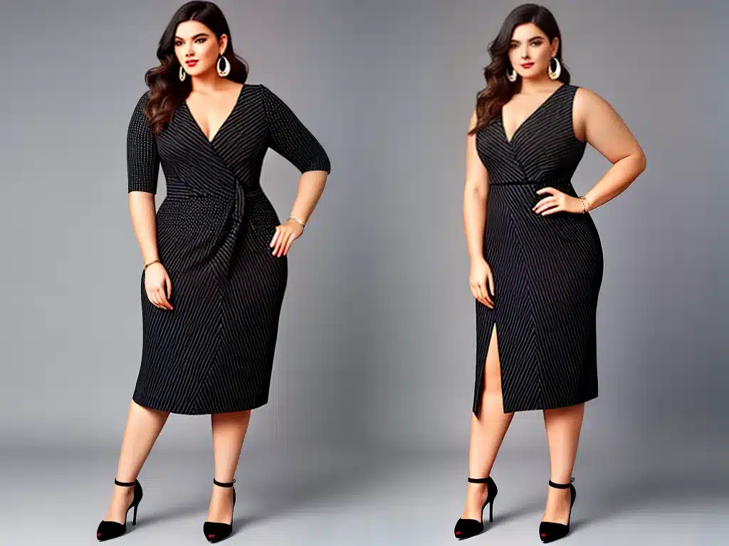 Fotos estampas geometricas moda plus size 4