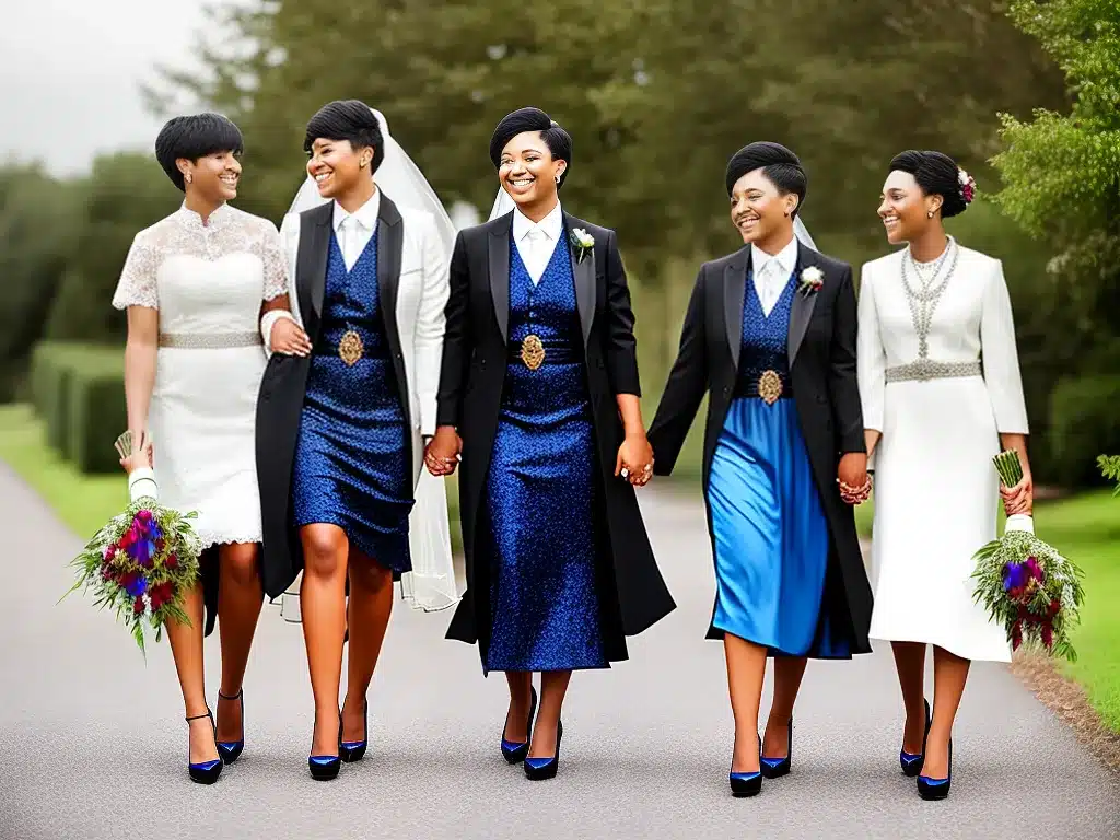 Fotos evolucao trajes casamento lgbt representatividade moda 4 1