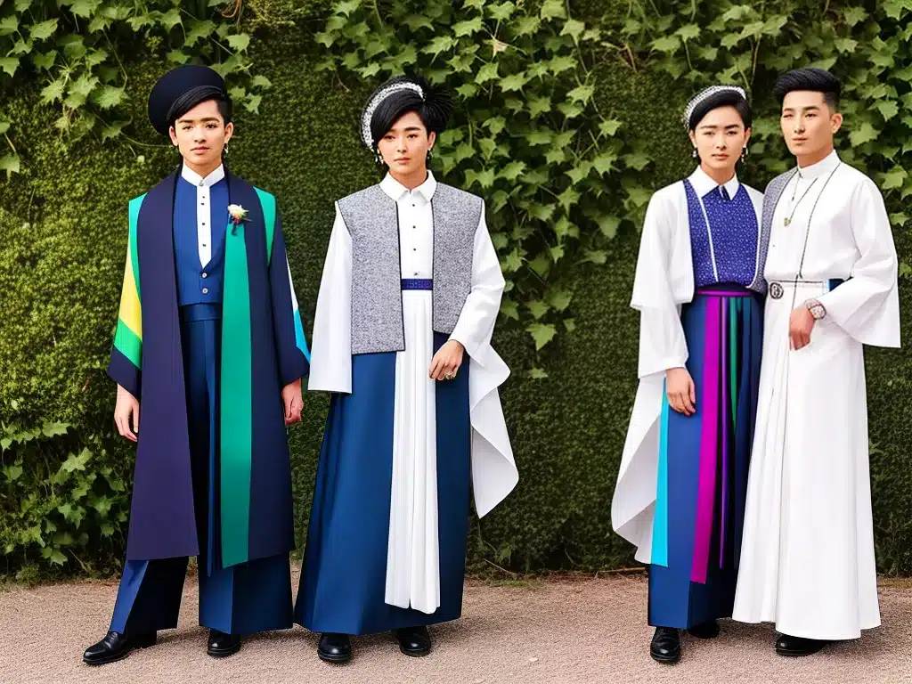 Fotos evolucao trajes casamento lgbt representatividade moda