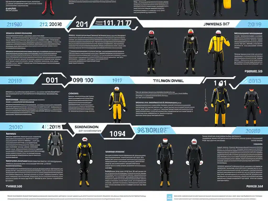 Fotos historia roupas mergulho evolucao tecnologica 2
