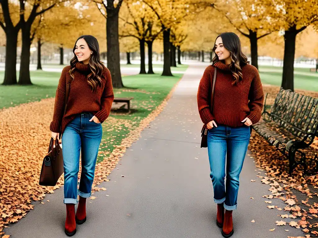Outono Fashion: Cores e Tendências em Looks