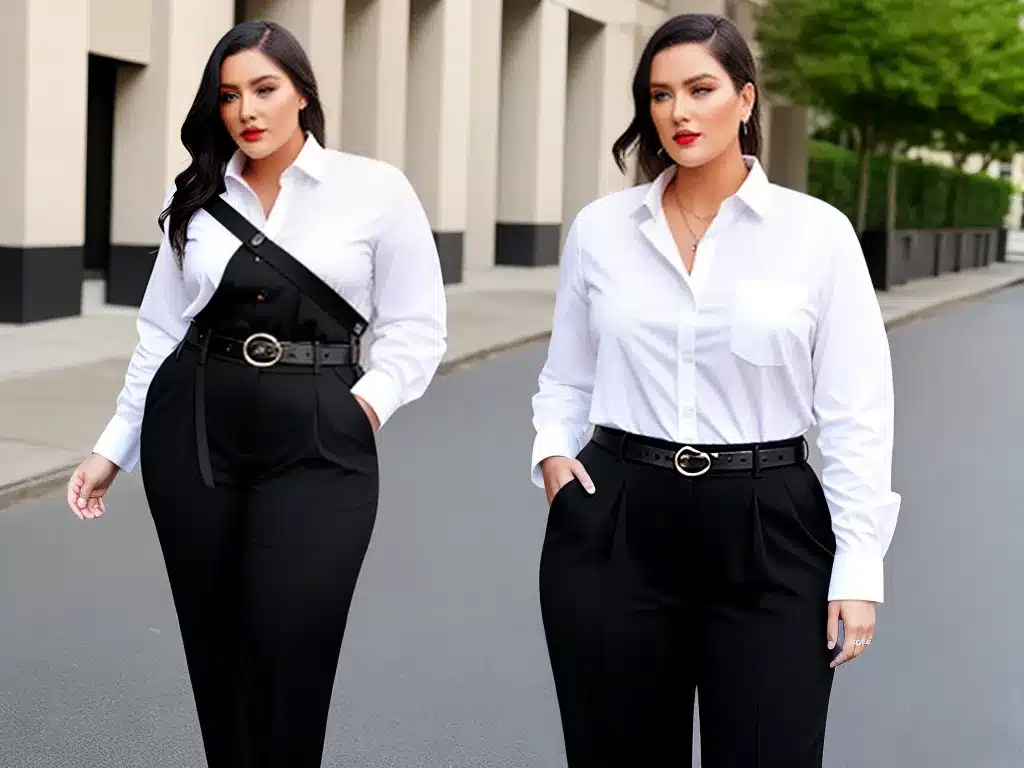Fotos looks plus size atemporais 2