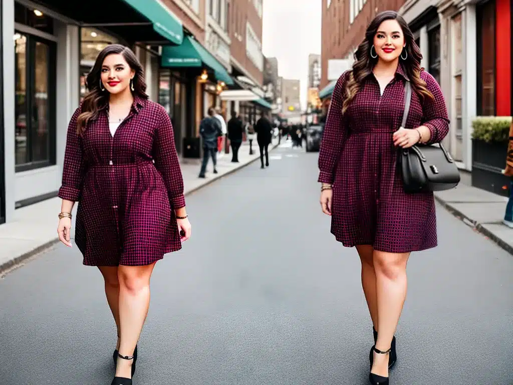 Fotos moda plus size estampas