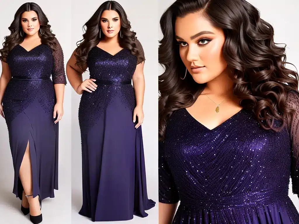 Fotos roupas plus size festas 1