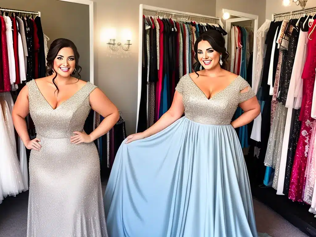 Fotos roupas plus size festas 4 1