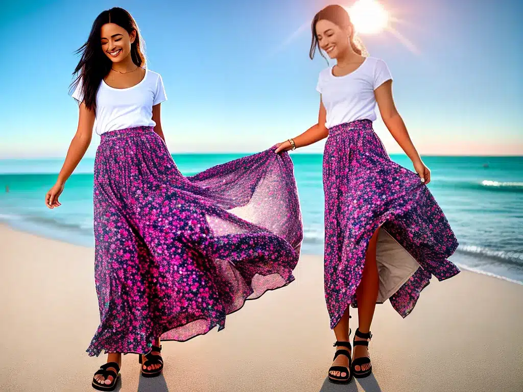 Fotos saias longas dicas de estilo para todas as estacoes 3