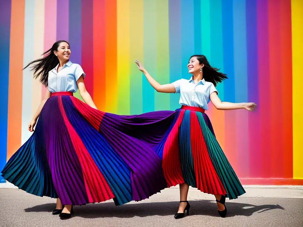 Fotos saias plissadas o classico que nunca sai de moda 3
