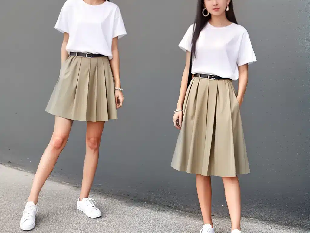 Ideias A influencia das saias na moda minimalista 4