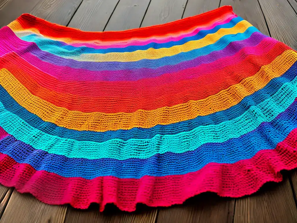 Ideias A moda das saias de croche 4 Ideias A moda das saias de croche 4