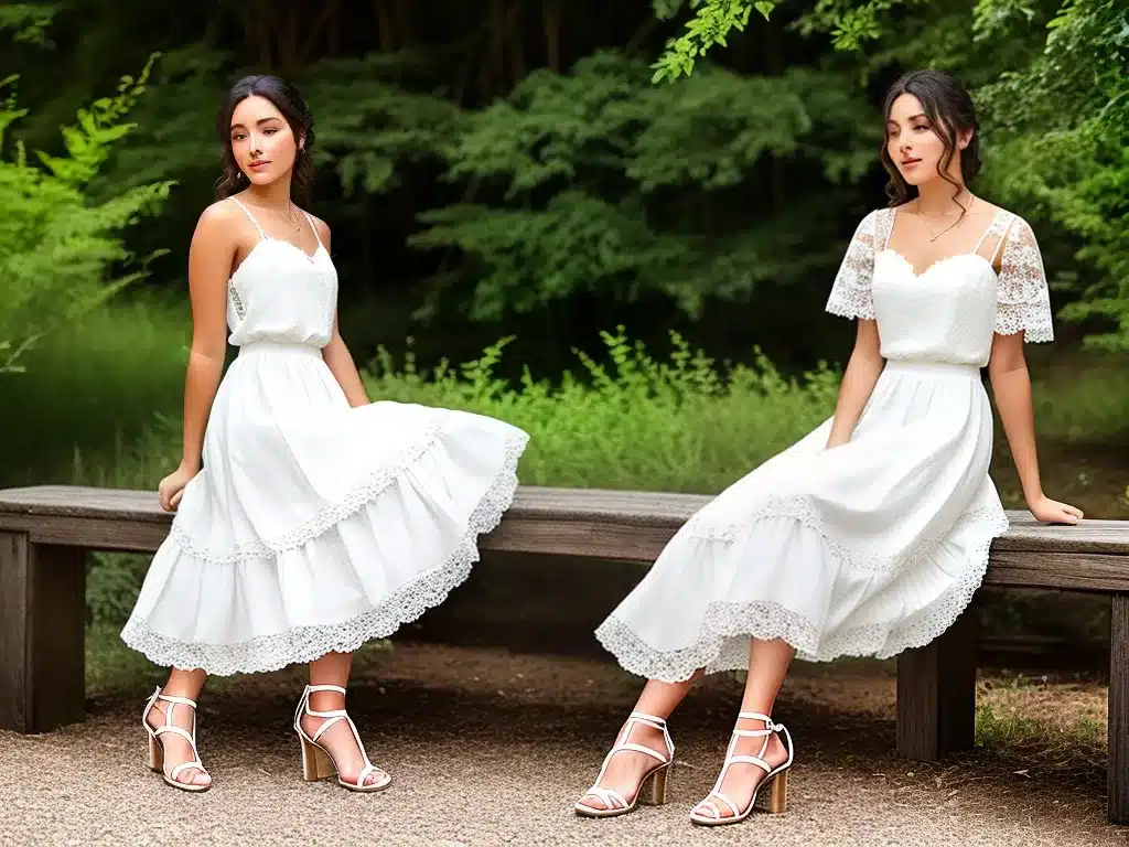 Ideias A moda das saias de renda chantilly com aplicacoes 4