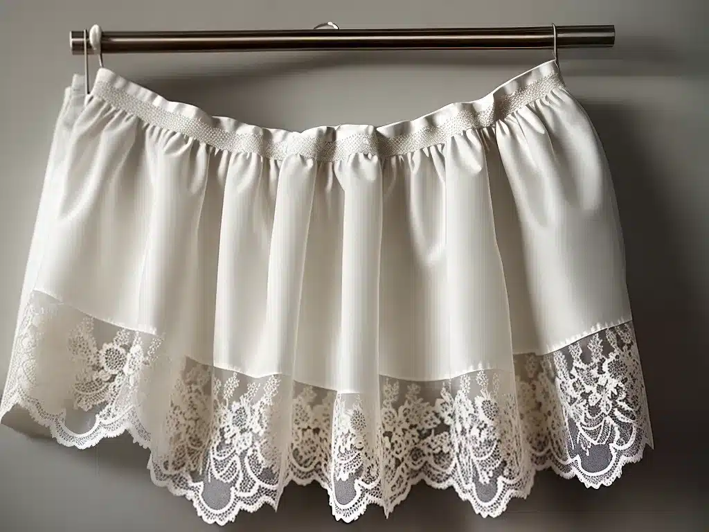 Ideias A moda das saias de renda filet 4