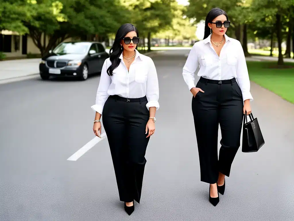 Ideias Como montar looks plus size com pecas atemporais 4