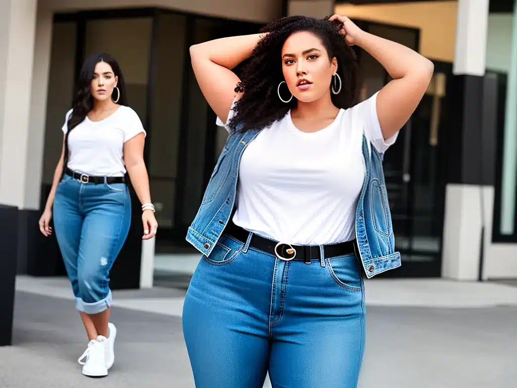 Ideias Como montar um look plus size com pecas basicas 4 Ideias Como montar um look plus size com pecas basicas 4