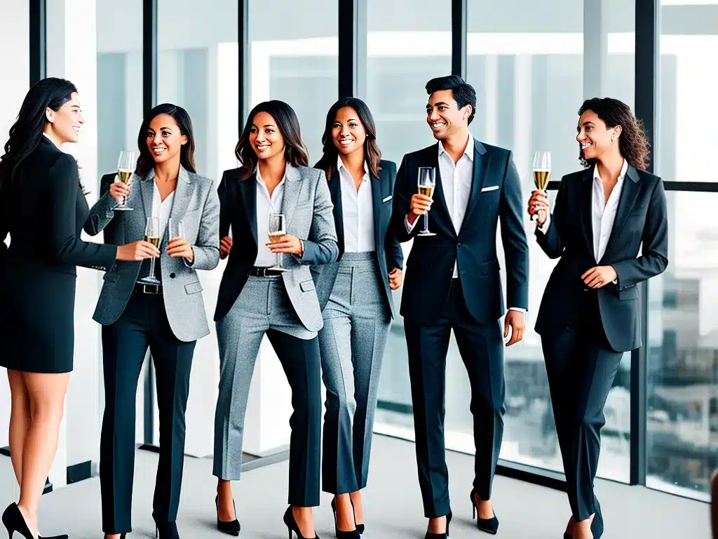Ideias Looks para um coquetel de trabalho 4
