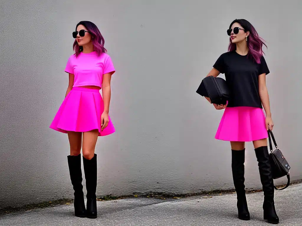 Ideias a moda das saias de neoprene 2 1