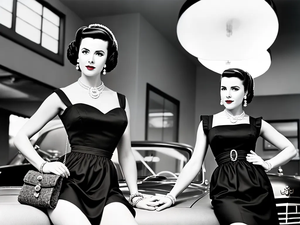 Feminilidade e Glamour: A Moda dos Anos 50