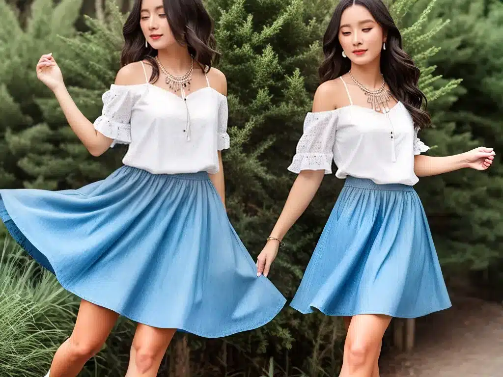 Ideias dicas de estilo saias estampas nuvens 1 Ideias dicas de estilo saias estampas nuvens 1