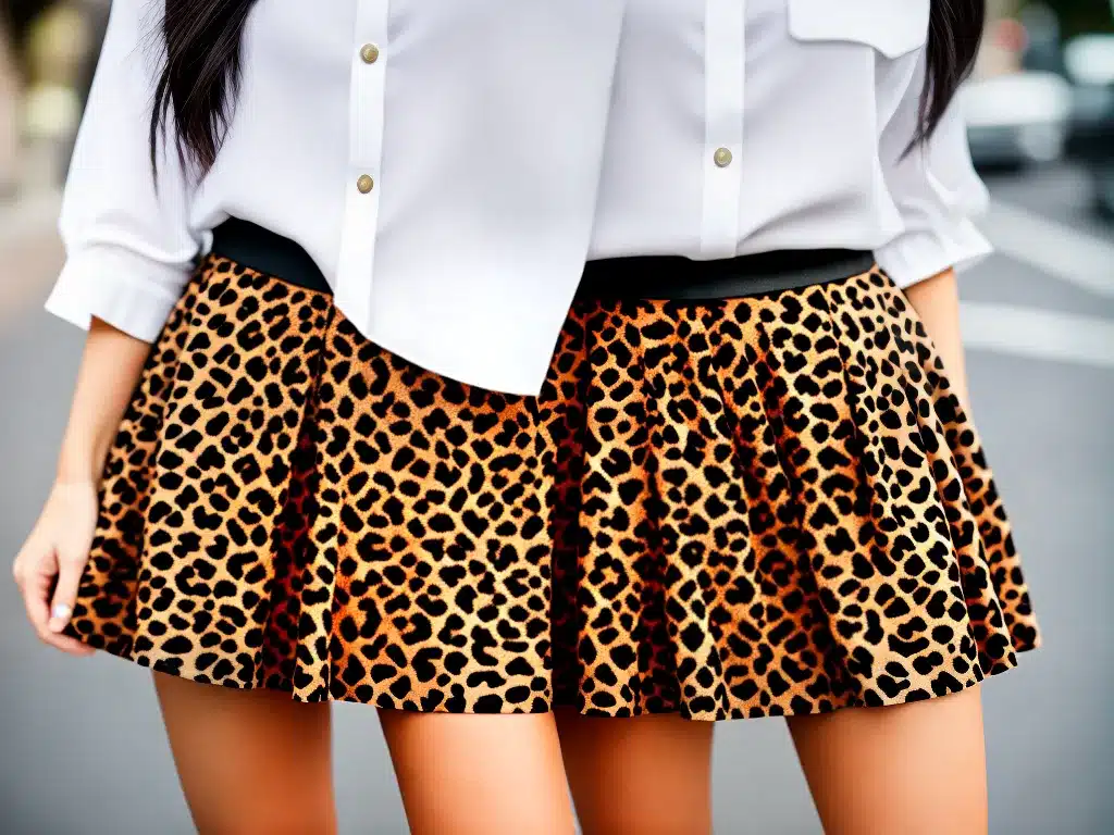 Ideias dicas estilo saias estampas animais 3