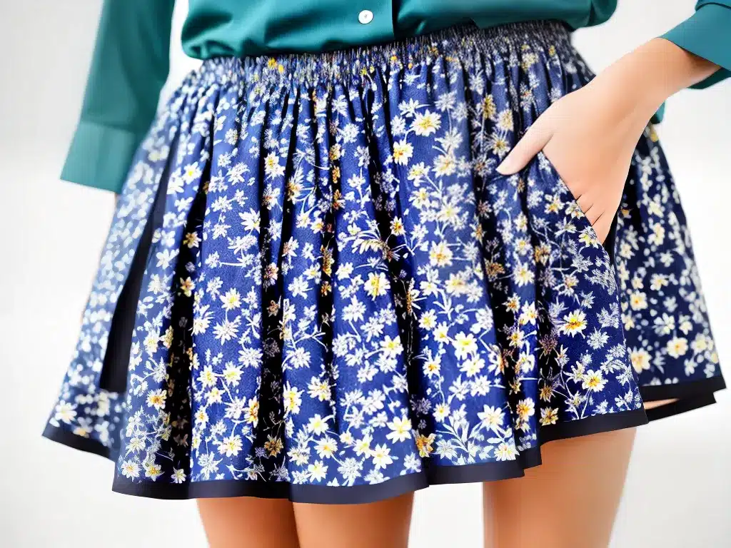 Ideias dicas estilo saias estampas insetos