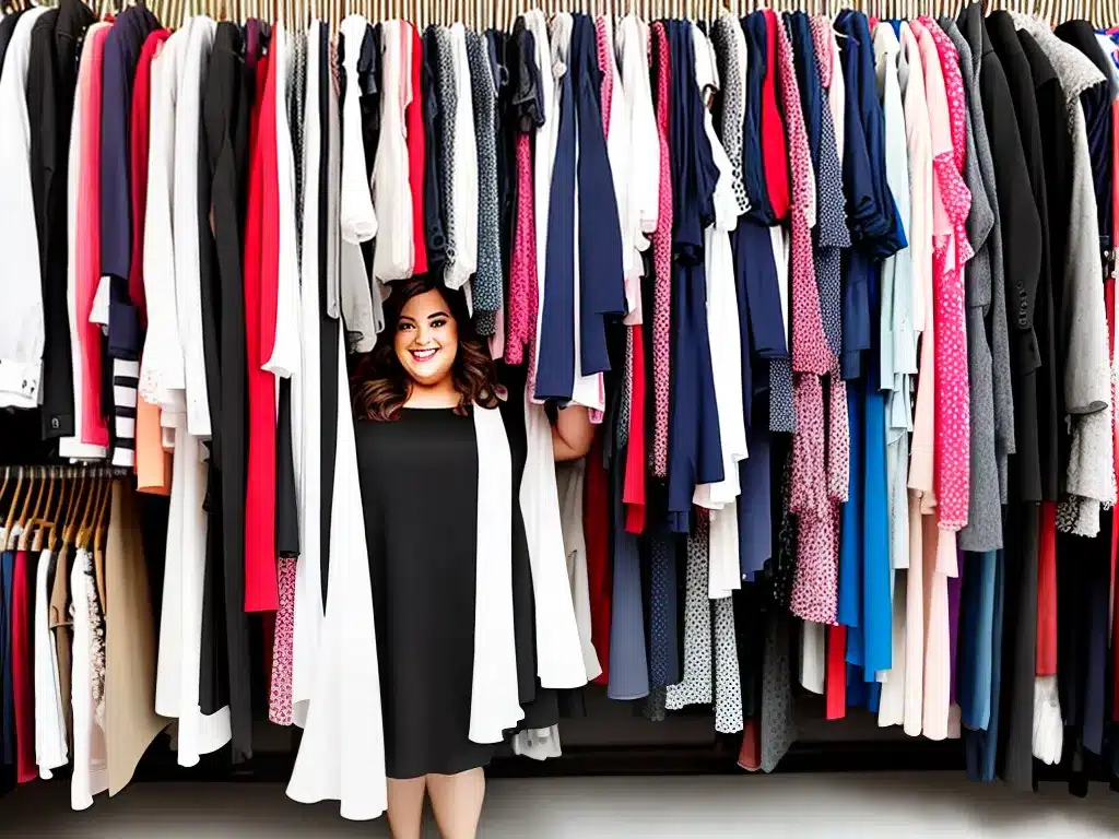 Ideias dicas guarda roupa plus size funcional
