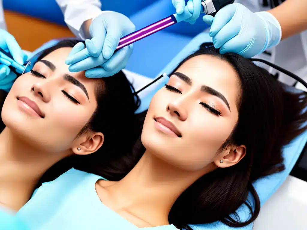 Ideias escolhendo profissional para peeling laser
