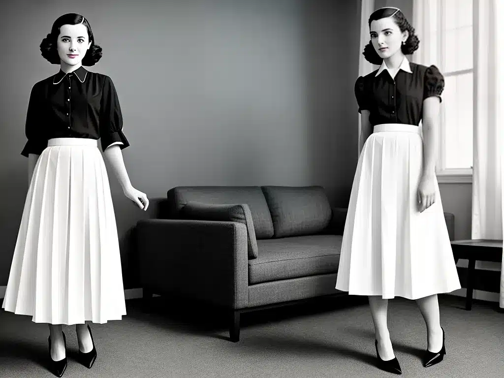 Ideias influencia saias moda anos 1940 2 Ideias influencia saias moda anos 1940 2