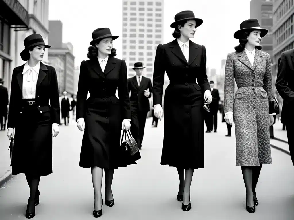 Ideias moda anos 40 influencia atual 2 1
