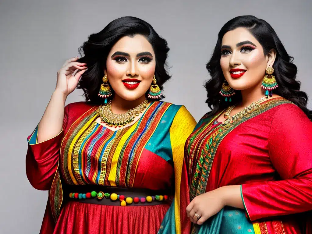 Ideias moda plus size estampas etnicas 2