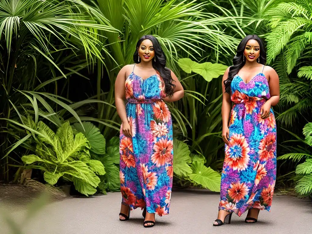 Ideias moda plus size estampas tropicais 3 Ideias moda plus size estampas tropicais 3