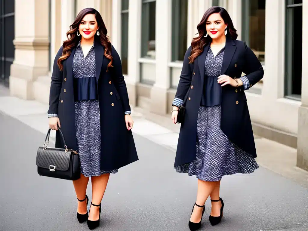Ideias moda plus size estampas xadrez 3