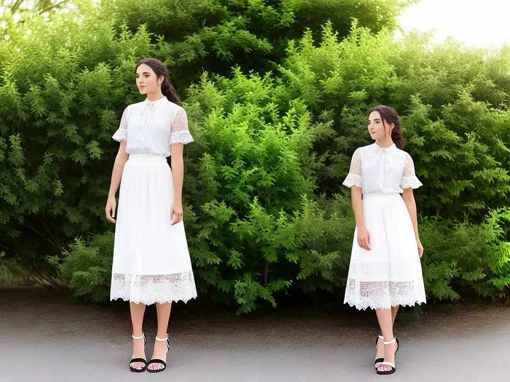 Ideias moda saias renda carrickmacross 3 1