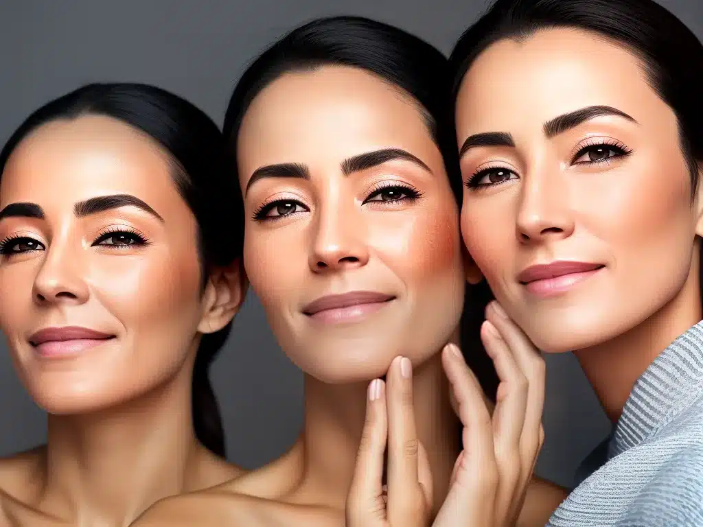 Ideias peeling quimico tratamento pele envelhecida maos pescoco
