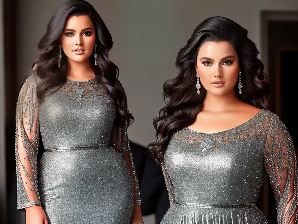 Ideias roupas plus size festas 1